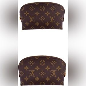 Make an offer-SALE Louis Vuitton logo cosmetic-makeup bag